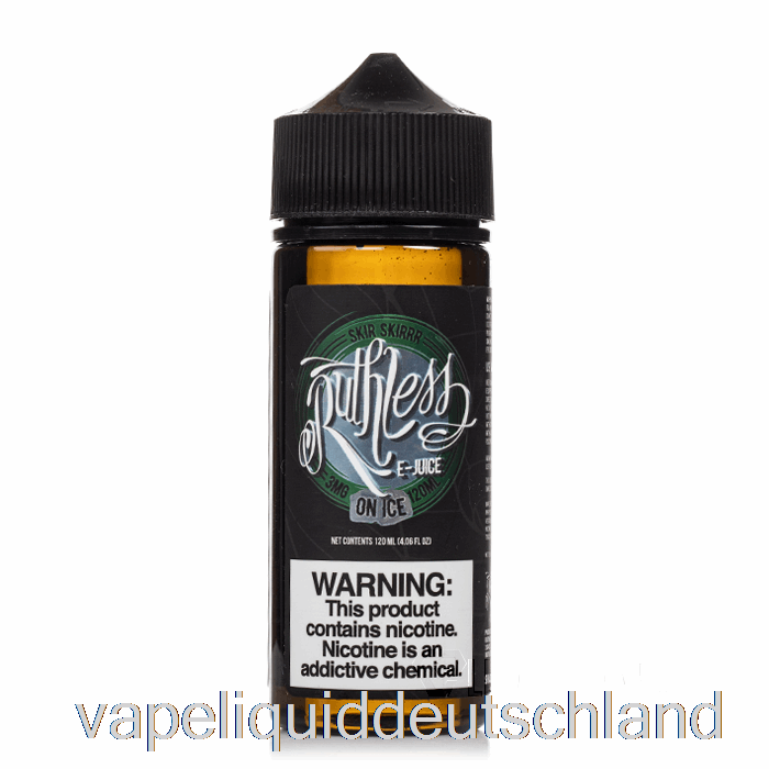 Skir Skirr Auf Eis – Rücksichtsloser Dampf – 120 Ml 0 Mg Vape-Flüssigkeit